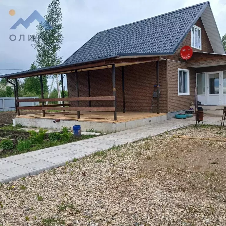 Дом в Вологодская область, пос. Рубцово ул. Березовая, 5 (90 м) - Фото 0
