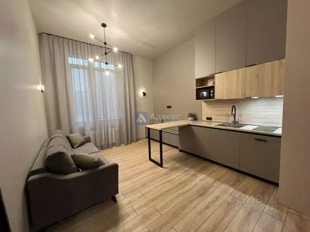 Студия Тюменская область, Тюмень ул. 9 Января, 160к1 (33.5 м) - Фото 2