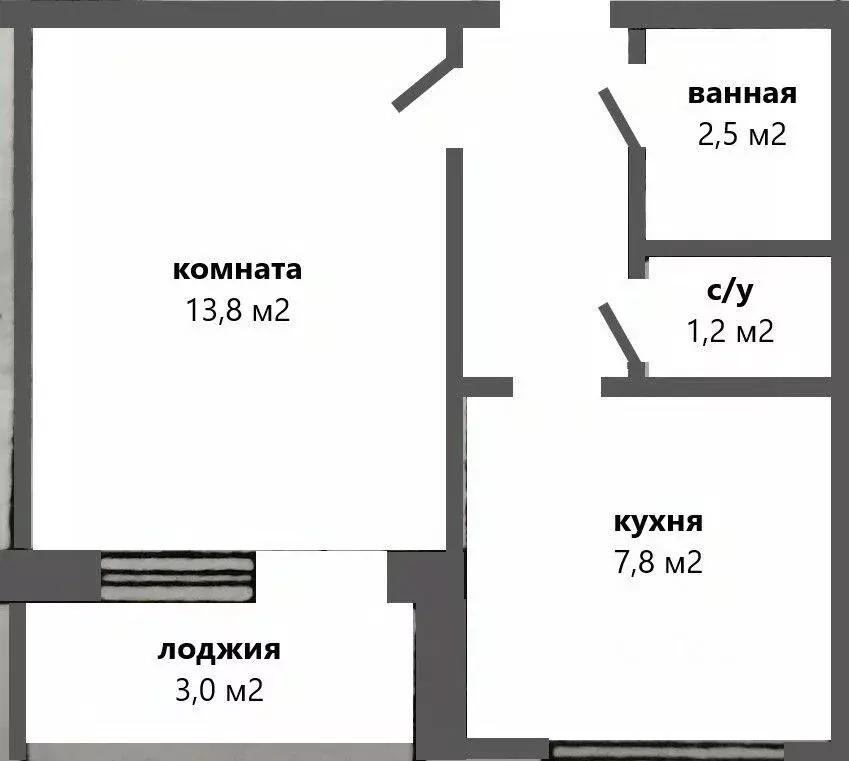 1-к кв. Краснодарский край, Новороссийск ул. Карамзина, 6 (30.0 м) - Фото 1