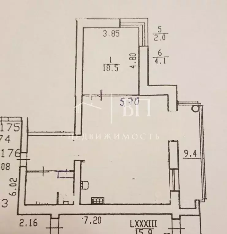 2-к кв. Санкт-Петербург Кондратьевский просп., 62к1 (72.3 м) - Фото 2