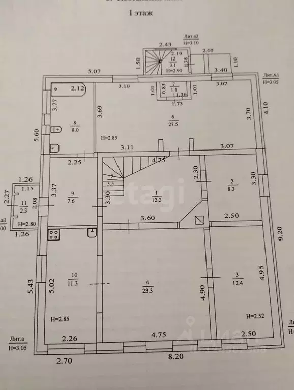 Дом в Краснодарский край, Темрюкский район, пос. Сенной Привокзальная ... - Фото 2