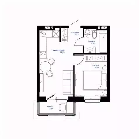 1-к кв. Приморский край, Владивосток Сердце квартала жилой комплекс ... - Фото 0