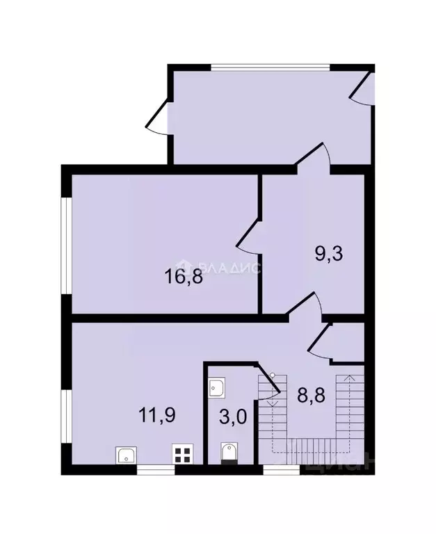 Дом в Бурятия, Улан-Удэ 117-й мкр, 92 (158 м) - Фото 2