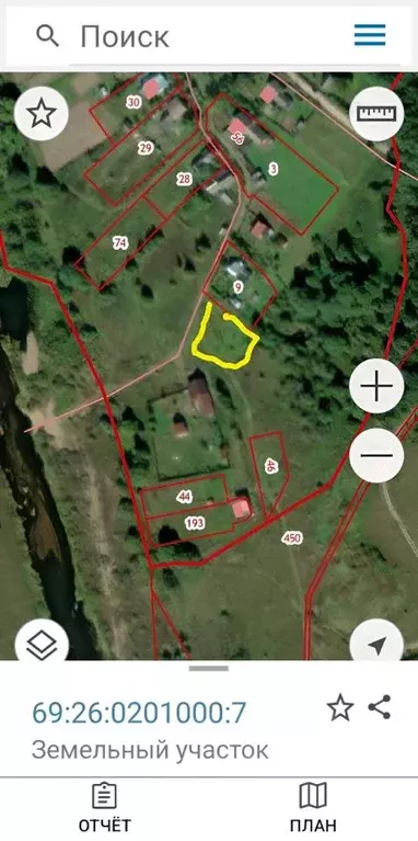 Участок в Тверская область, Рамешковский муниципальный округ, д. ... - Фото 2