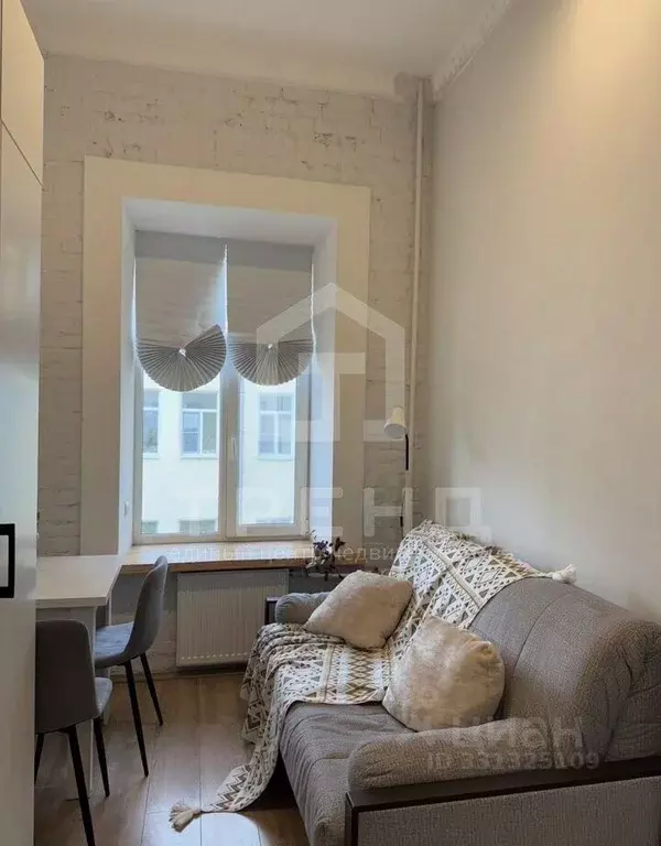 Студия Санкт-Петербург Кирочная ул., 23 (19.0 м) - Фото 1