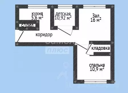 3-к кв. Дагестан, Махачкала ул. Юсупа Акаева, 9 (58.9 м) - Фото 1