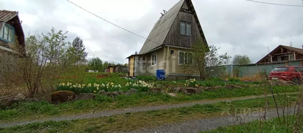 Дом в Карелия, Кондопожское городское поселение, Железнодорожник СНТ ... - Фото 0