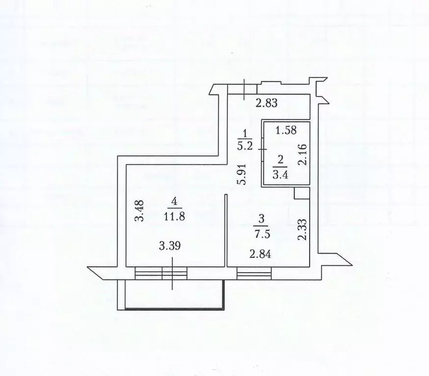 1-к кв. Кемеровская область, Кемерово ул. Тухачевского, 29Б (27.9 м) - Фото 1