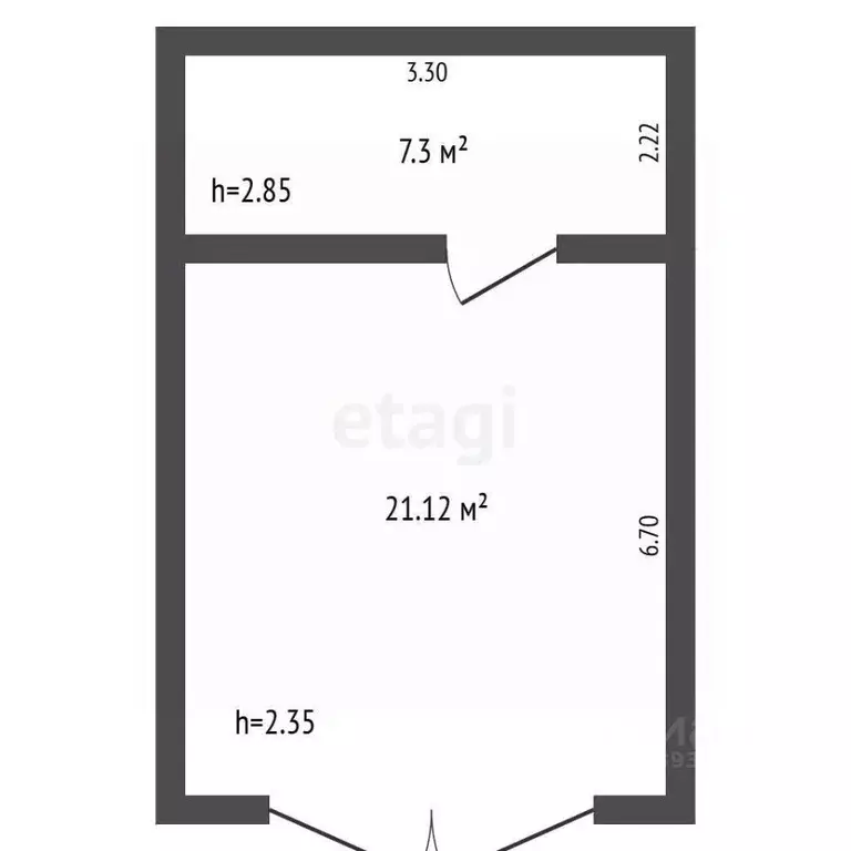 Гараж в Тюменская область, Тюмень Запольная ул., 6А (29 м) - Фото 2