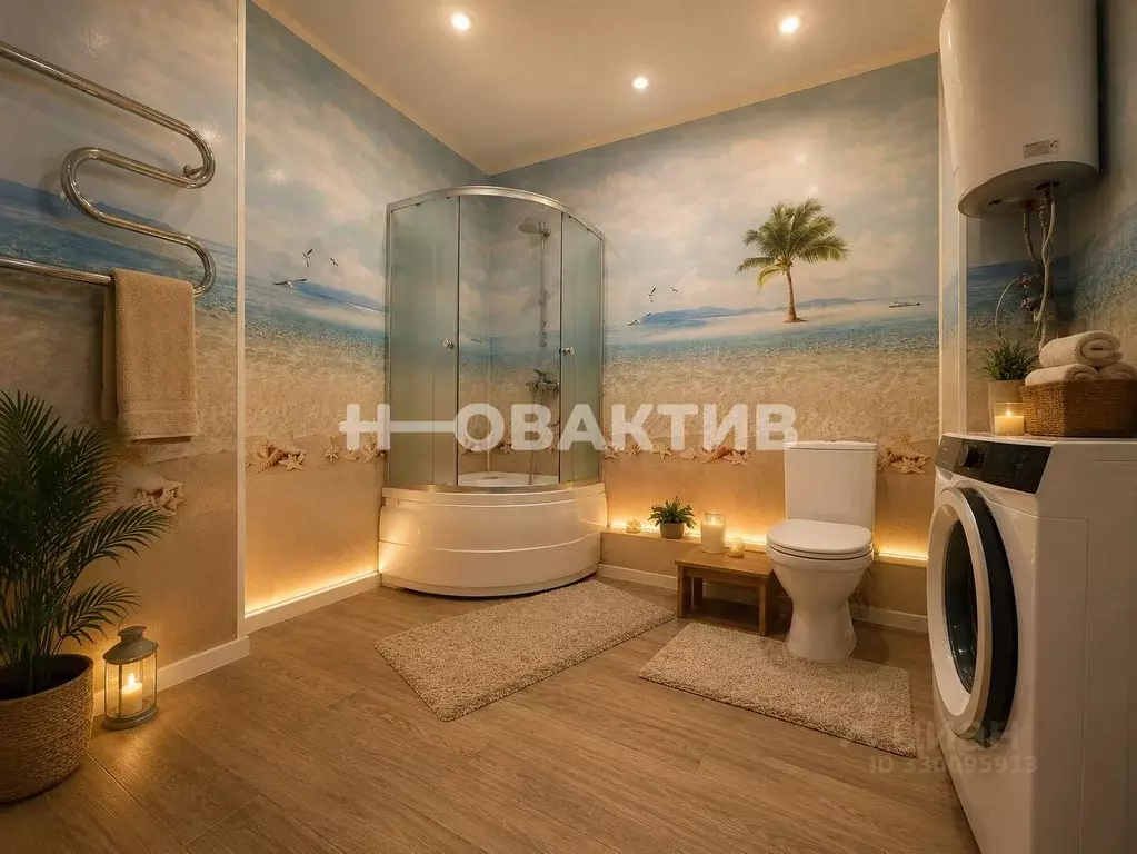 2-к кв. Новосибирская область, Новосибирск ул. Виктора Шевелева, 36 ... - Фото 2