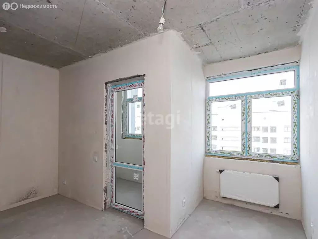 Квартира-студия: деревня Патрушева, улица Александра Пушкина, 8В (21.8 ... - Фото 2