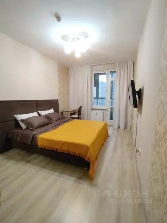 Студия Санкт-Петербург Богатырский просп., 2А (24.4 м) - Фото 1