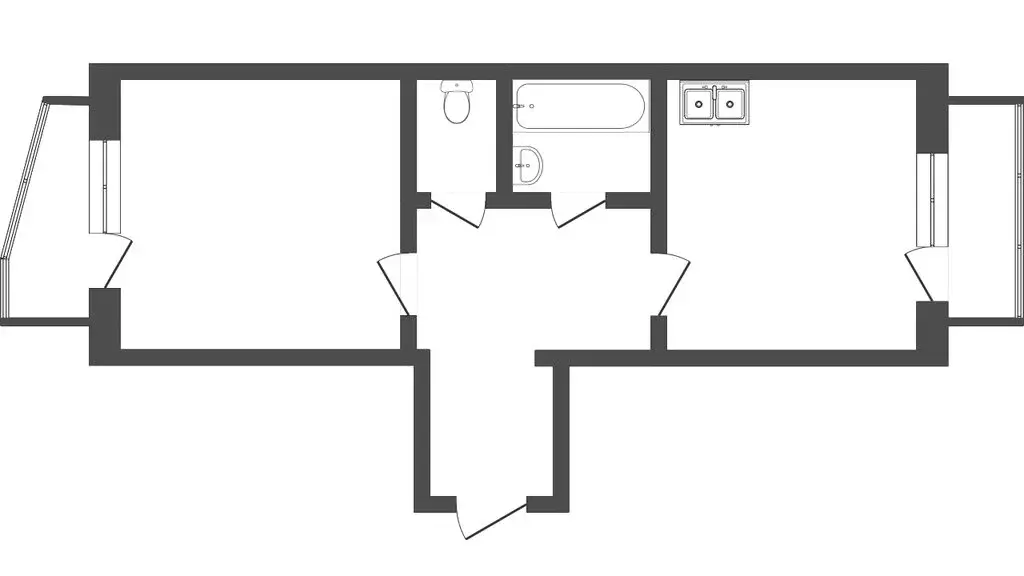 1-комнатная квартира: Тюмень, Широтная улица, 173к5 (51 м) - Фото 1