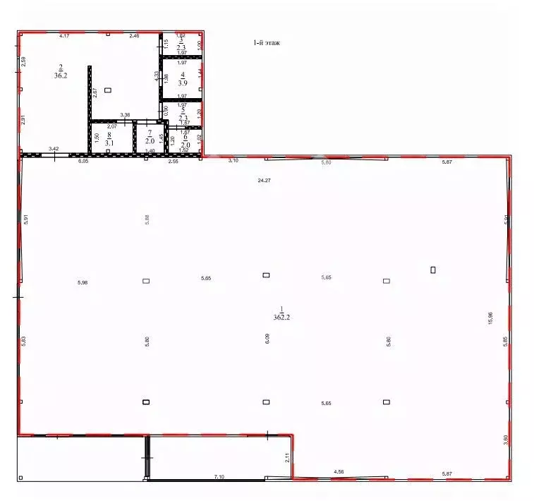 Помещение свободного назначения в Московская область, Подольск проезд ... - Фото 1