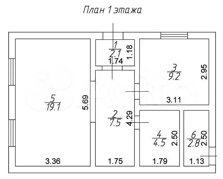 Дом 100 м на участке 8 сот. - Фото 0
