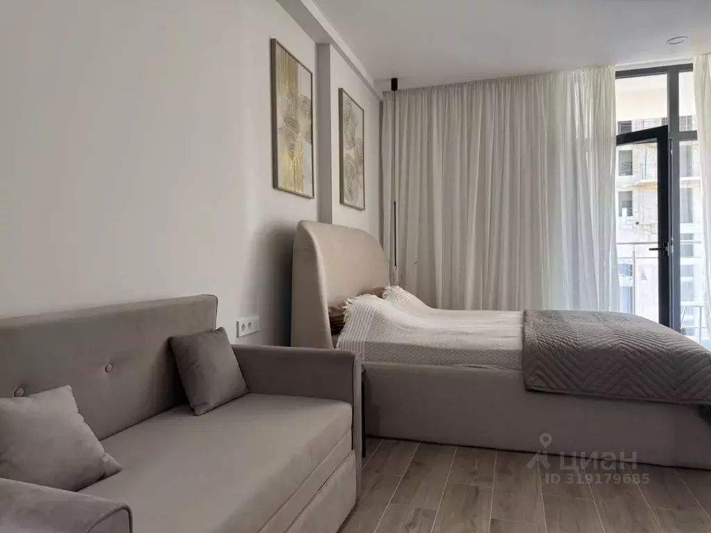 Студия Крым, Алушта ул. Западная, 4к3 (37.0 м) - Фото 1