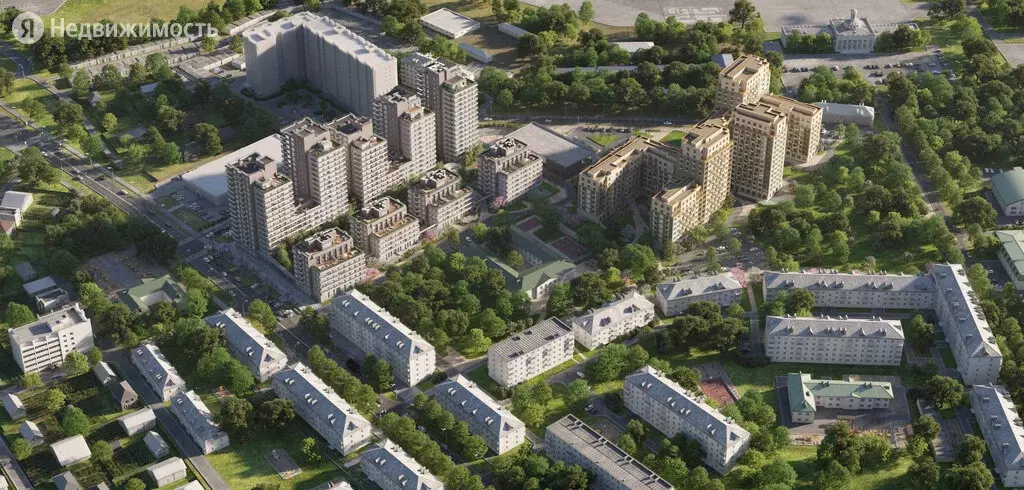 Квартира-студия: Новосибирск, улица Аэропорт, 23 (44.35 м) - Фото 1