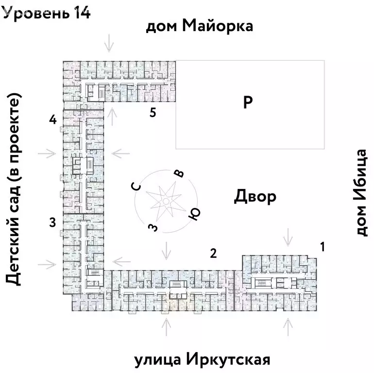 4-комнатная квартира: Тюмень, микрорайон ДОК, Ярославская улица (73.87 ... - Фото 1