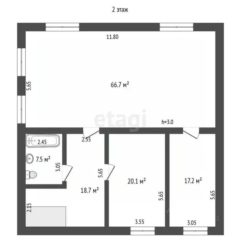 Дом в Ростовская область, Аксайский район, Щепкинское с/пос, пос. ... - Фото 2