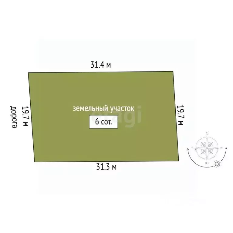 Участок в Крым, Судак муниципальный округ, с. Миндальное, Солнечная ... - Фото 2