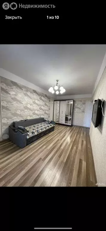1-комнатная квартира: Махачкала, улица Абдулхакима Исмаилова, 21 (33.5 ... - Фото 1