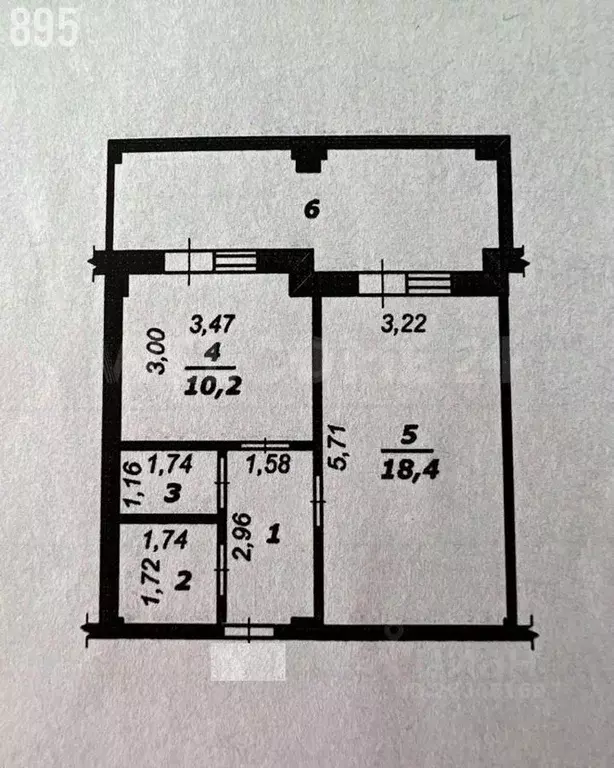 1-к кв. Белгородская область, Белгород Гостенская ул., 16 (51.0 м) - Фото 1