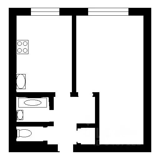 1-к кв. Санкт-Петербург просп. Мечникова, 11 (33.0 м) - Фото 2