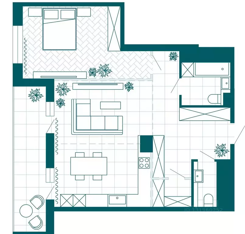 1-к кв. Хабаровский край, Хабаровск Конечный пер., 2В (73.22 м) - Фото 1