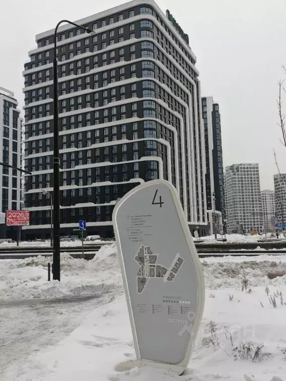 3-к кв. Москва Жилой комплекс остров, 4-й кв-л,  (120.2 м) - Фото 2