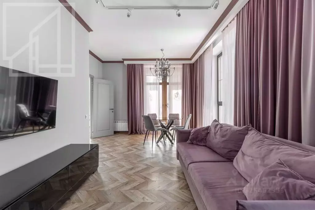 3-к кв. Москва ул. Сергея Макеева, 9к1 (100.0 м) - Фото 1