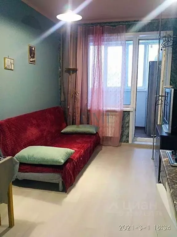 1-к кв. Новосибирская область, Новосибирск ул. Галущака, 2 (18.0 м) - Фото 0