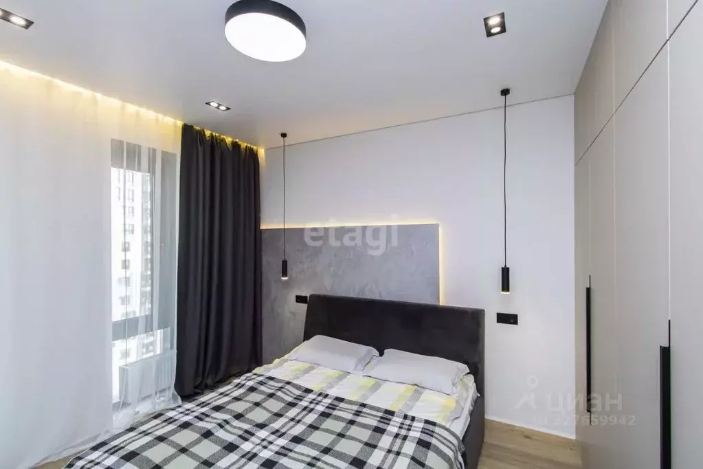 1-к кв. Тюменская область, Тюмень ул. Николая Машарова, 2 (41.5 м) - Фото 1