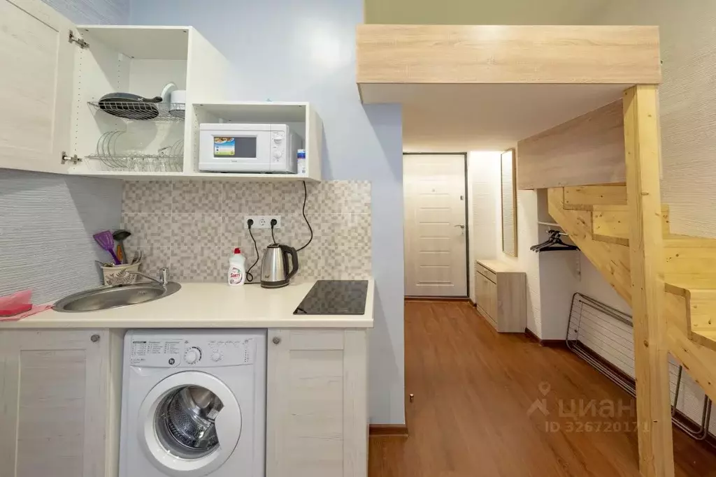 Студия Москва Гостиничная ул., 9 (25.0 м) - Фото 2