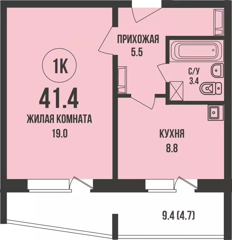 1-к кв. Новосибирская область, Новосибирск ул. Декоративный Питомник, ... - Фото 1