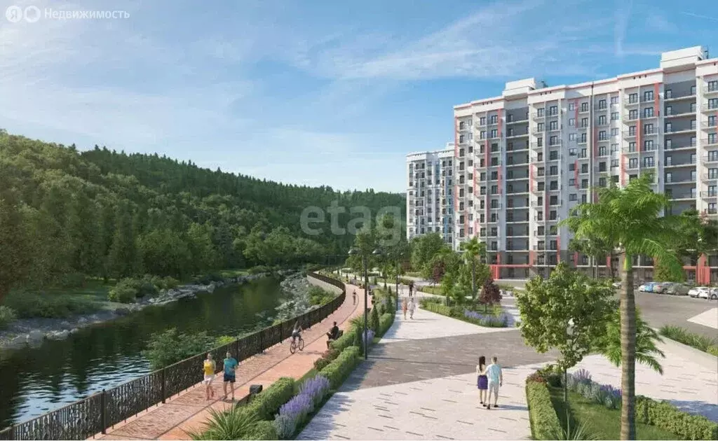 1-комнатная квартира: Сочи, улица Искры, 88к6 (25.4 м) - Фото 1
