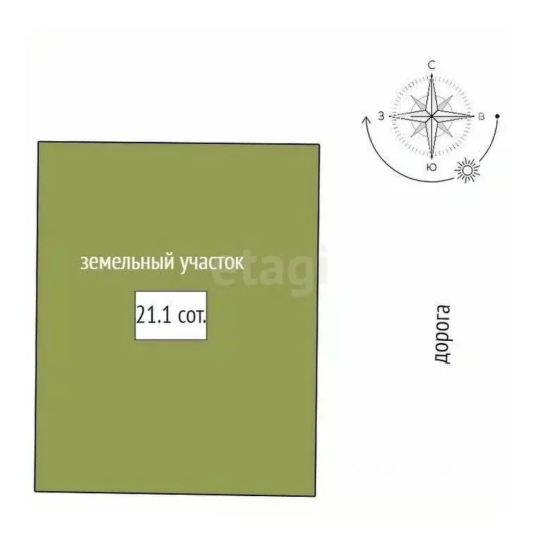 Участок в Ленинградская область, Выборгский район, Полянское с/пос, ... - Фото 2