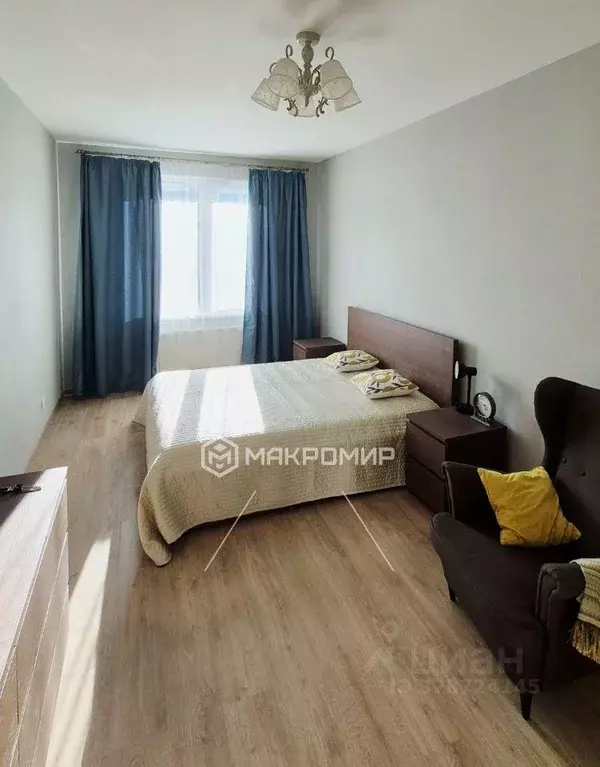 Квартира, 1 комната, 45.3 м - Фото 1