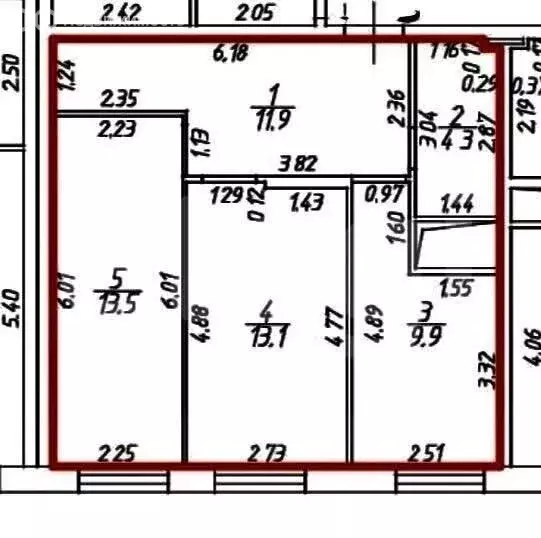 2-комнатная квартира: Казань, улица Рауиса Гареева, 103А (53 м) - Фото 1