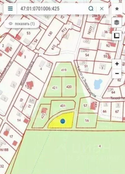 Участок в Ленинградская область, Выборгский район, Рощино пгт ул. ... - Фото 1