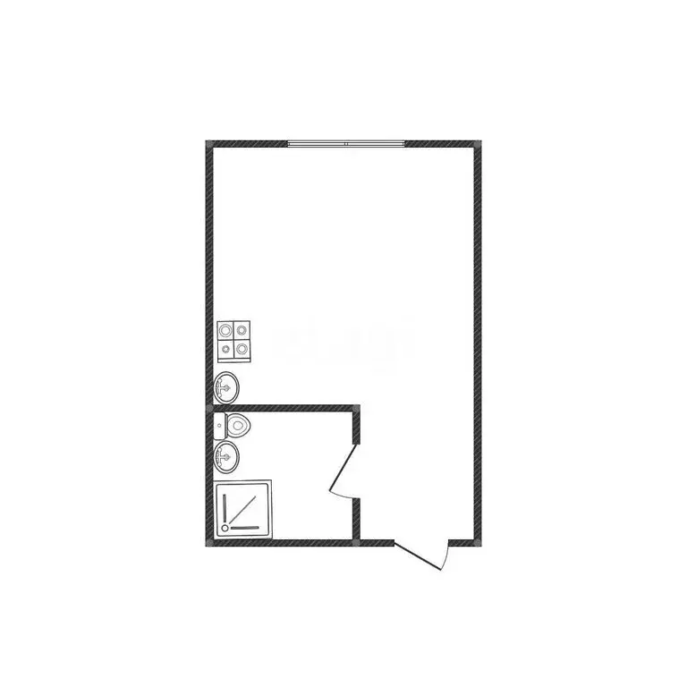 Квартира-студия: Тверь, улица Луначарского, 3 (17 м) - Фото 1