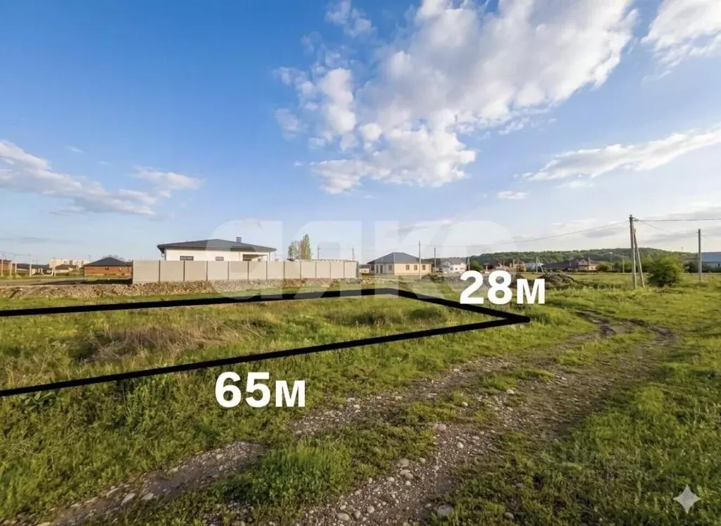 Участок в Адыгея, Майкоп городской округ, Гавердовский хут.  (19.0 ... - Фото 2