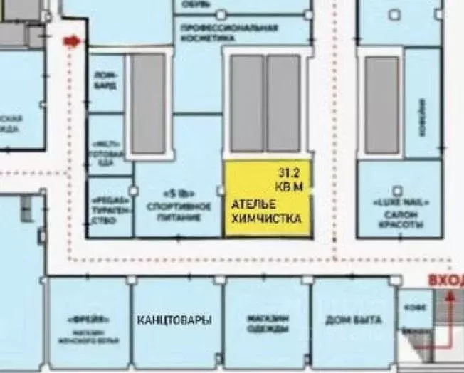 Помещение свободного назначения в Москва просп. Вернадского, 29 (31 м) - Фото 1