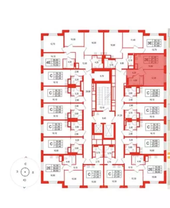 1-к кв. Санкт-Петербург Партизанская ул., 5 (37.1 м) - Фото 2