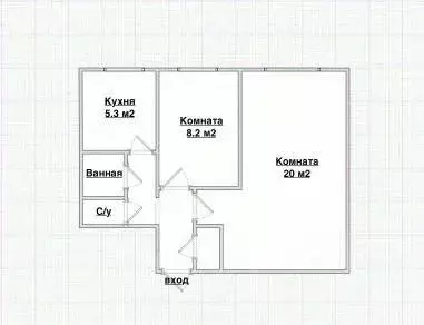 2-к кв. Самарская область, Самара Воронежская ул., 214 (41.0 м) - Фото 1
