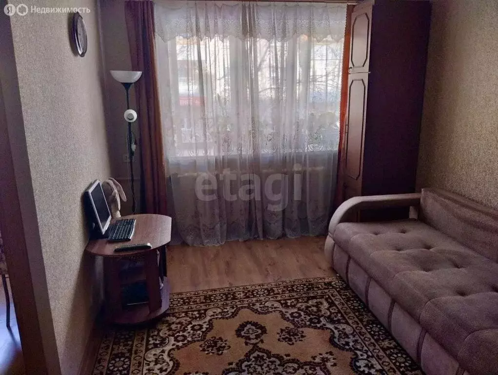 1-комнатная квартира: Курган, улица Максима Горького, 110 (31.2 м) - Фото 1