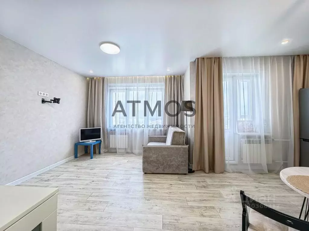 Студия Новосибирская область, Новосибирск ул. Ошанина, 3 (36.0 м) - Фото 2