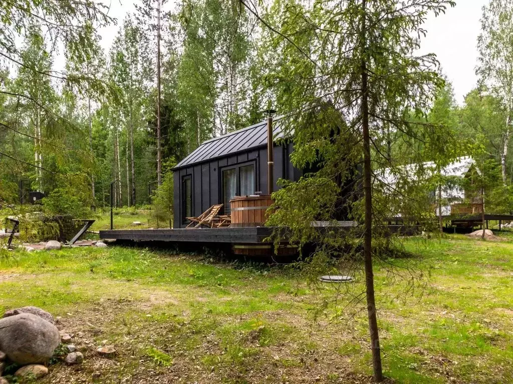 Дом в Ленинградская область, Выборгский район, Каменногорское ... - Фото 0