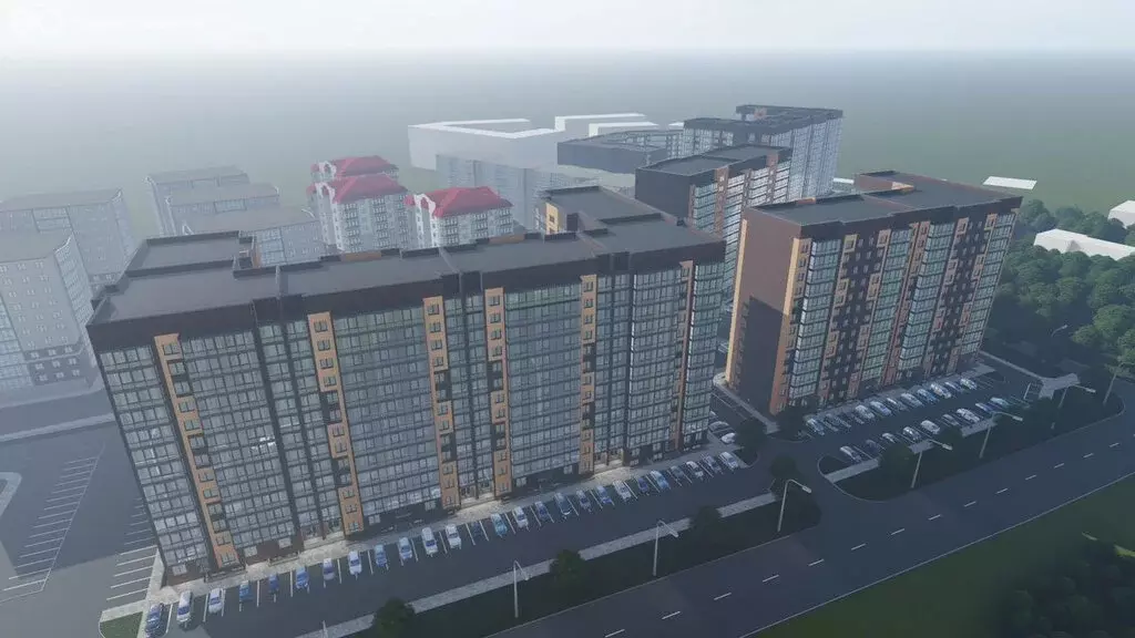 3-комнатная квартира: Абакан, микрорайон Арбан, ЖК Новый Бульвар-2 ... - Фото 1