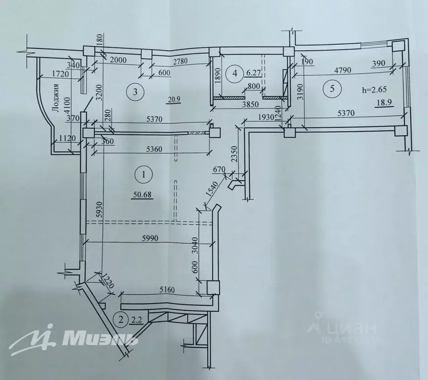 3-к кв. Орловская область, Орел ул. 8 Марта, 8 (98.0 м) - Фото 1