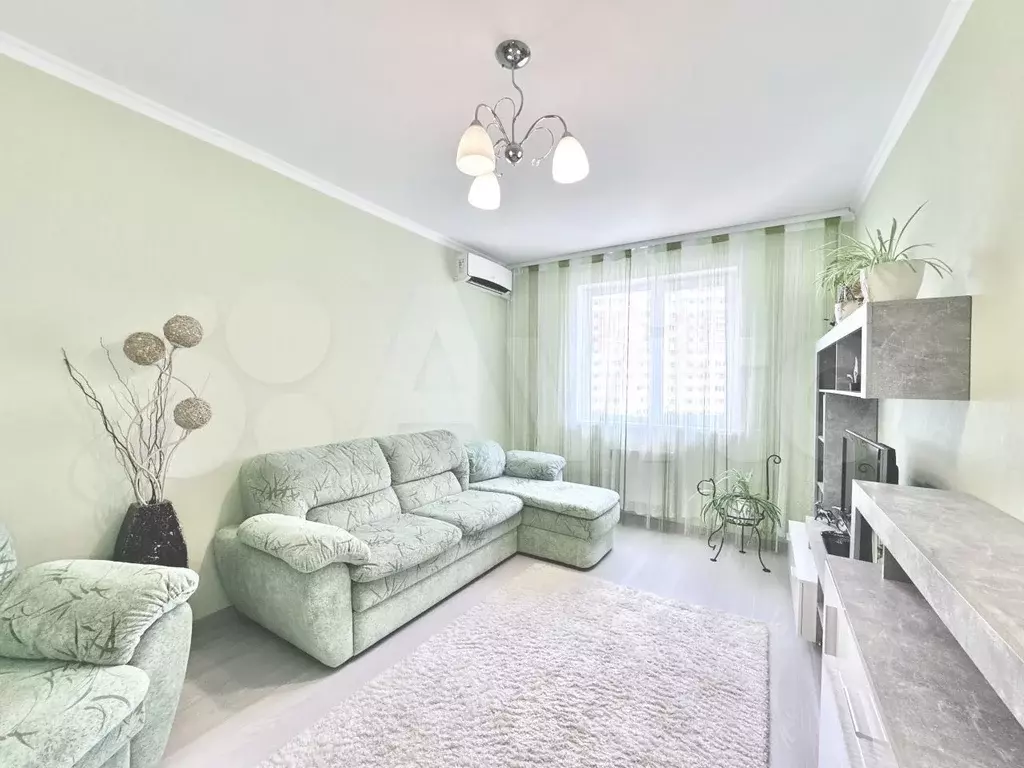 1-к. квартира, 39 м, 5/9 эт. - Фото 1